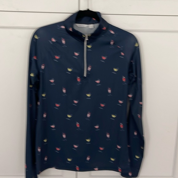 Lady Hagen Pickleball 3/4 zip long sleeve shirt…cocktail time! - Picture 3 of 5